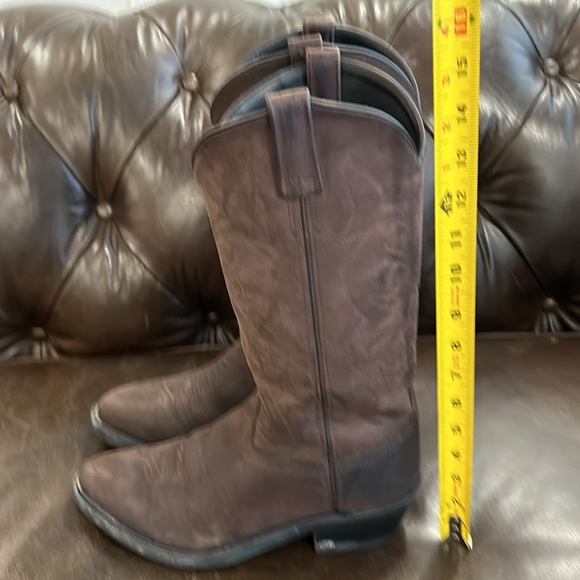 Old West women’s brown cowboy boots size 9 EE (extra large) - Picture 8 of 10